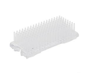 Base en plastique avec 3 ventouses pour un positionnement fixe de la tige dans un design floral Arrangements Ikebana sur des surfaces lisses (D)