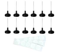 Base Fixe pour appât d'oursin Support Vertical Universel à Base Fixe, 12 | Rangement pour appâts souples Pour camping, pêche en mer, rivière, lac, ruisseau, shallow jigging, trolling et