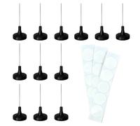 Base Fixe pour leurres Souples Support Vertical Universel à Base Fixe, 12 | Organiseur pour leurres souples Pour camping, pêche en mer, rivière, lac, ruisseau, shallow jigging, trolling et
