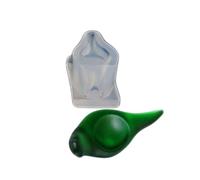 Base flexible en boule d ' escargot en silicone, Clear SMALL | Moule en résine à Base de boule d ' escargot, élégant, et petit moule en Silicone avec des designs détaillés de