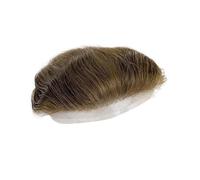 Base Forhead Hairline Full Lace Hair Piece Cheveux Humains Patch Frontal for Hommes Remplacement Système(#7)