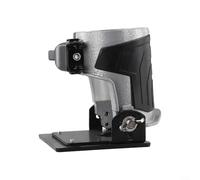 Base inclinable en aluminium, guide réglable pour défonceuses à bois électriques et sans fil, accessoire de fraiseuse, noir