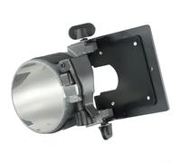Base inclinable pour couper le stratifié, plaque de base réglable de -30 ° à +45 ° en alliage d'aluminium compatible avec RT0700C DRT50 3709 370 Puissance de travail du bois