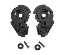 Base Industrielle Support Base Visière Casque Pièces Rechange Mécanisme Doux Texturé Stable Compatible 918 avec Vis et Rondelles Adaptée à Conduite Trajet Domicile Travail Motards Route