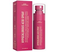 BASE LABORATORIES Spray acide hypochloreux pour le visage et la peau - Format voyage - Spray tonique magique pour le visage et nettoyant - Solution de réparation de la peau aide à réduire les rougeurs