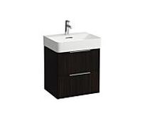 Laufen Base pour meuble sous-lavabo Val, 2 tiroirs, 530x390mm, H402192110, Coloris: Orme foncÃ© - H4021921102631