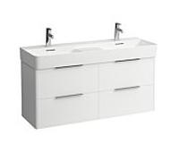 base Laufen pour meuble sous-vasque VAL H4025341102601 118x53x39cm, avec 4 tiroirs, blanc mat
