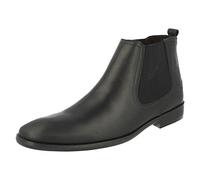 Base London Bottes safran pour homme - - Noir ciré., 42 EU