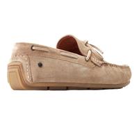 Base London Brooks Chaussures de conducteur en daim pour homme Sable