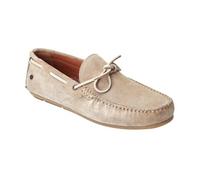 Base London Brooks Chaussures de conducteur en daim pour homme Sable