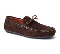 Base London Brooks Leather Mocassins pour homme Marron brûlé 38