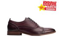 Base London Chaussures Oxford Cast Cuir Classiques Décontractées Hommes