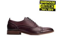 Base London Chaussures Oxford Cast Cuir Classiques Décontractées Hommes