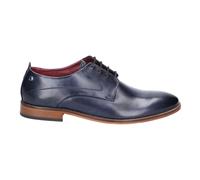Base London Chaussures Derby Formelles Décontractées Pour Hommes En Denim Marine