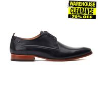Base London Gambino Chaussures Derby Classiques Pour Hommes Noires