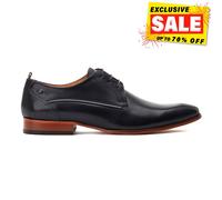 Base London Gambino Chaussures Derby Classiques Pour Hommes Noires
