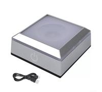 Base lumineuse élégante avec six couleurs dynamiques, parfaitement adaptée pour mettre en valeur vos pièces préférées en cristal ou acrylique (boule)
