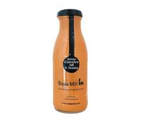 Base Mill Pack de 4 Batido de Almendra 14% Ecológico & Canela (250mL) - 100% Naturel, Végan et Sain, Sans Sucre Ajouté, Sans Gluten, Faible en Graisses Saturées