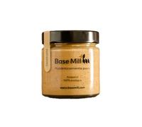 Base Mill Pâte de Cacahuètes 100% Bio (200g) - Fabriquée Artisanalement en Moulin de Pierre, Sans Sucre Ajouté, Sans Gluten, Riche en Fibres, 100% Végane, Idéale pour les Glaces Maison