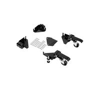 VEVOR Base mobile – Support roulant réglable 241,3×241,3 mm, capacité 181,4 kg, roues pivotantes