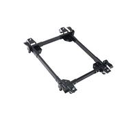 VEVOR Base Mobile, 680,3 kg, Support Roulant Universel Robuste Réglable 508x622,3 mm à 711x850 mm, 4 Roues Pivotantes, pour Équipement Travail du Bois, Scie à Ruban, Outil Électrique, Machine à Laver