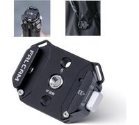 Base multifonctionnelle à dégagement Rapide FALCAM F38 pour Appareil Photo et Autres équipements photographiques, Peut être utilisée avec des bandoulières F38B4406