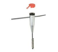 Base Parasol Inoxydable Avec Bouchon 25-55 Mm