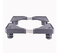 Base per Lavatrice con 4 Ruote per Lavatrice, Frigorifero e Asciugatrici, Base Regolabile per Lavatrice con Funzione di Assorbimento Degli Urti (Gray,4 piedi)