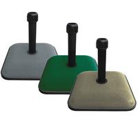BASE PER OMBRELLONE KROMA 45X45 CM VERDE KG25