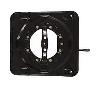 Base Pivotante de Siège en Acier, Rotation 360 Degrés, Capacité 130kg, 4 Points de Verrouillage, 3mm Épaisseur, pour Camping-Car et Bateau