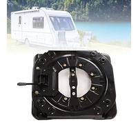 Base Pivotante de Siège Robuste, Pivot de Siège Verrouillable à 4 Voies, Plaque Pivotante de Tabouret Rotatif à 360 Degrés Charge de 130 Kg pour Bus de Bateau de Camping-car