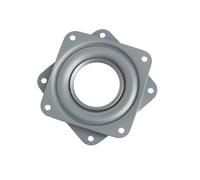 Base pivotante, Remplacement de pièces chaise bureau, plaque pivotante en métal à roulement billes paresseux 3/4/6 pouces, rotation 360 degrés, présentoir rotatif, plaques tournantes(3inch)