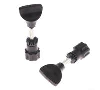 Base Plongeante Compacte 2PCS Acier Plastique | Réglage pour précis profondeur, gear screw, pour travail pour bois, 2 incluses, compatible trimmer