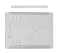 Base polyvalente pour machine à découper les bords en marbre 28 x 25 cm Support stable Kit de fixation sécurisée à montage facile pour un usage professionnel