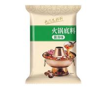 Base pour Fondue Chinoise, 3 Saveurs au Choix, Bouillon, Champignon, Tomate. Préparation Instantanée pour Nouilles, Soupes et Plats 180g(Mushroom)