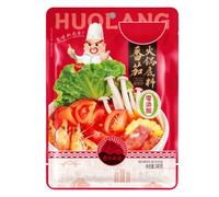 Base pour Fondue Chinoise à la Tomate, Saveur Riche et Fruitée, Préparation au Concentré de Tomates, pour Soupes, Nouilles et Plats, 240g