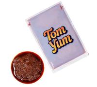 Base pour Fondue Thaï Tom Yum, Saveur Authentique, Bouillon Épicé et Aigre à la Citronnelle, Citron et Piment, pour Fondue, Soupes et Fruits de Mer, Ingrédients Naturels