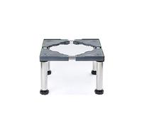 Base pour Frigo Piédestal Antidérapant Réglable Longueur/Largeur 45-70cm Socle pour lave-vaisselles Hauteur 10/15/20/25cm Pieds acier inoxydable Scratch Prévention
