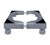 Base pour machine à laver, support pour machine à laver et sèche-linge portable - Panier à linge antidérapant | Base pour réfrigérateur réglable, piédestaux laveuse multifonction pour climatiseur