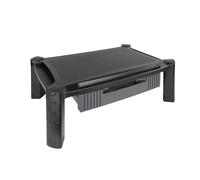 Base pour moniteur/ordinateur portable réglable polyvalente Tooq avec tiroir