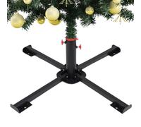 Base Pour Sapin Noël Support Métallique Réglable Anti-Basculement | Socle De Mât Pour Sapin De Noël Artificiel Pour extérieur jardin cuisine salon chambre couloir porte