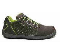 Base Protection, Ace Chaussure de Sécurité pour Hommes et Femmes, Gris Foncé E Vert, Taille 46