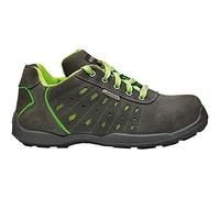 Base Protection, Ace Chaussure de Sécurité pour Hommes et Femmes, Gris Foncé E Vert, Taille 47