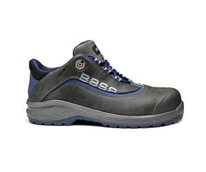 Base Protection, Be-Joy Chaussure de Sécurité pour Hommes et Femmes, Gris et Bleu, Taille 43