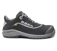 Base Protection, Be-Style Esd Chaussure de Sécurité pour Hommes et Femmes, Noir et Gris, Taille 49