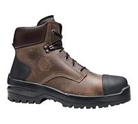 Base Protection, Bison Top Botte de Sécurité pour Hommes, Marron et Noir, Taille 47