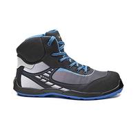 Base Protection, Bowling Top Botte de Sécurité pour Femmes et Hommes, Noir et Bleu, Taille 45