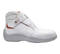 Base Protection, Cromo Chaussure de Sécurité pour Hommes et Femmes, Blanc et Orange, Taille 38