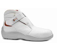 Base Protection, Cromo Chaussure de Sécurité pour Hommes et Femmes, Blanc et Orange, Taille 43