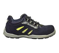 Base Protection, Frisbee Esd Chaussure de Sécurité pour Hommes et Femmes, Bleu et Jaune, Taille 43